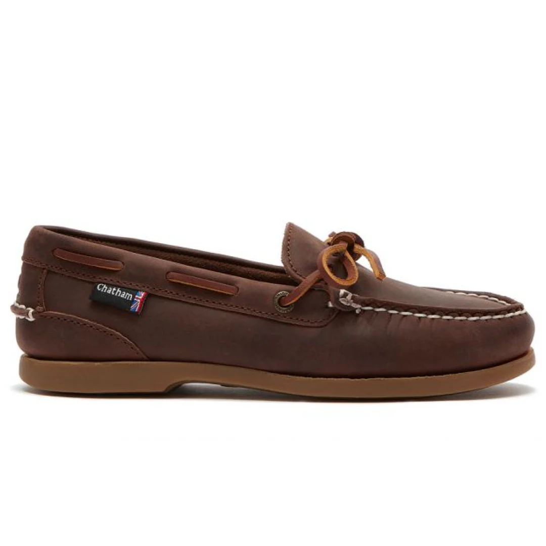 Chatham Ladies Olivia G2 Premium Nubuck Slip On Deck Shoes - Image 9