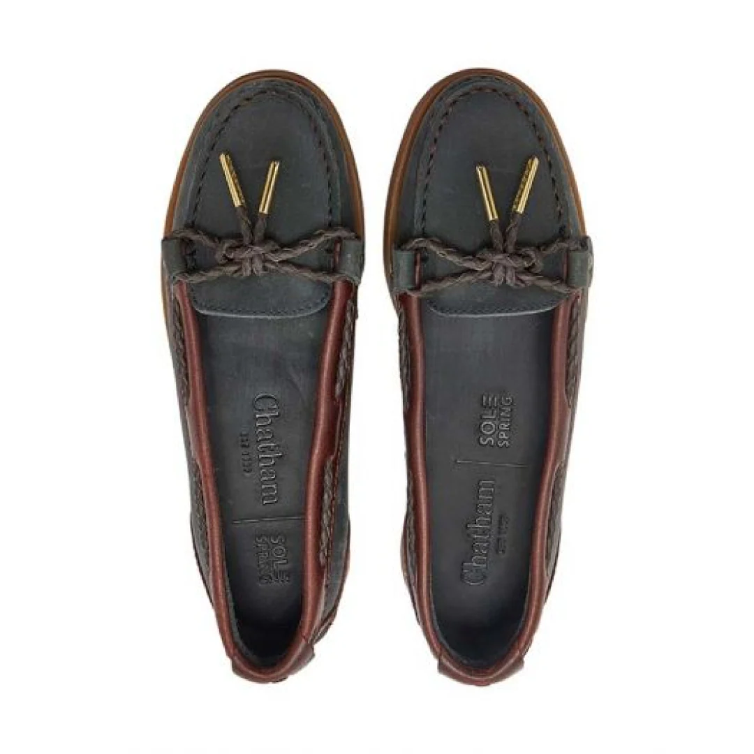 Chatham Rota G2 Nubuck Slip On Boat Shoe - Image 4