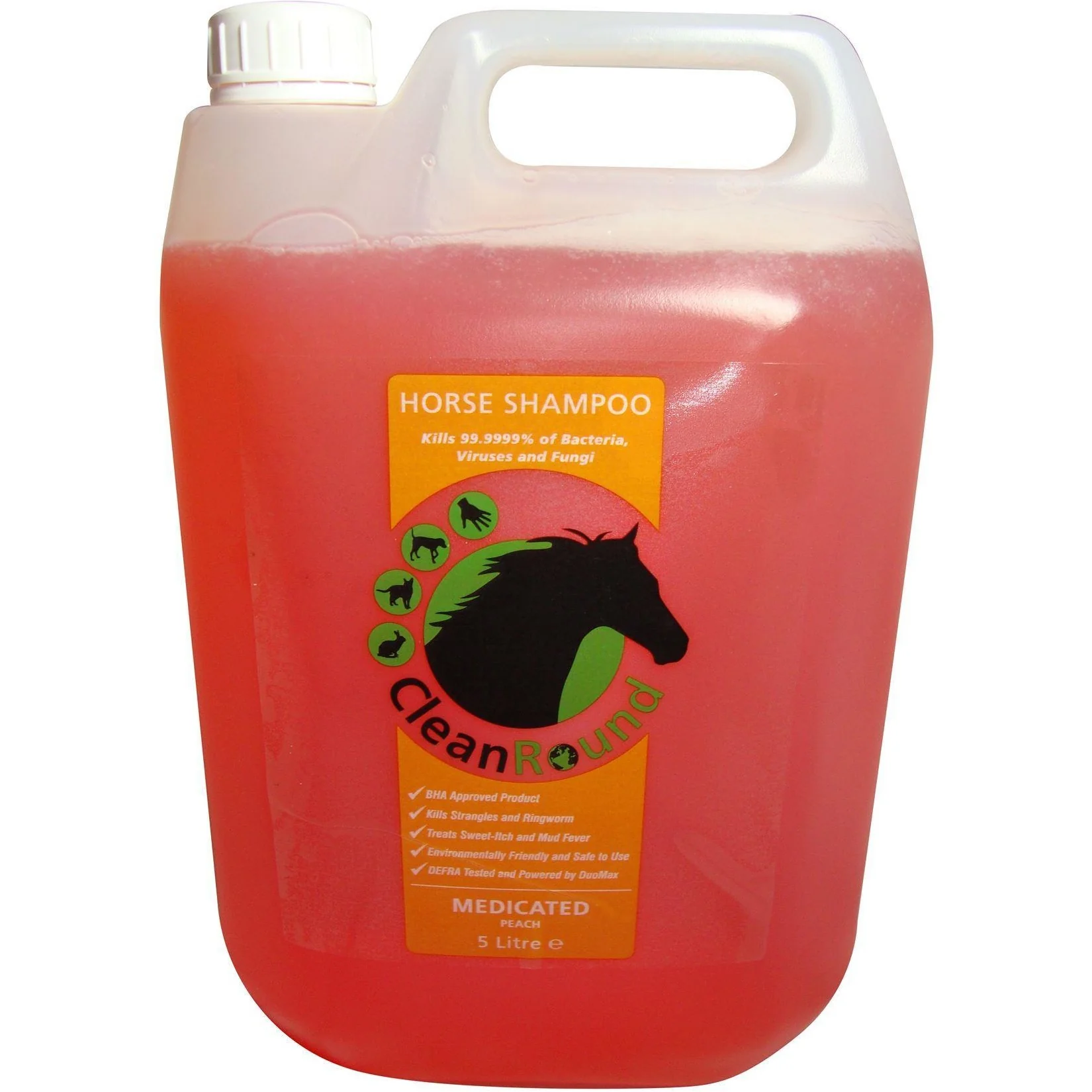 CLEANROUND Medicated Shampoo Peach 5080 - Image 2