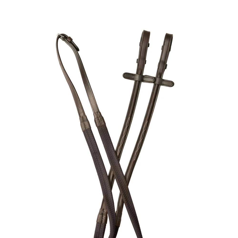 Collegiate Comfitec Opulux Fancy Raised Rubber Reins - Image 2