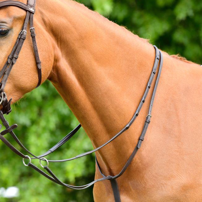 Collegiate Comfitec Opulux Plain Flat Running Martingale - Image 4
