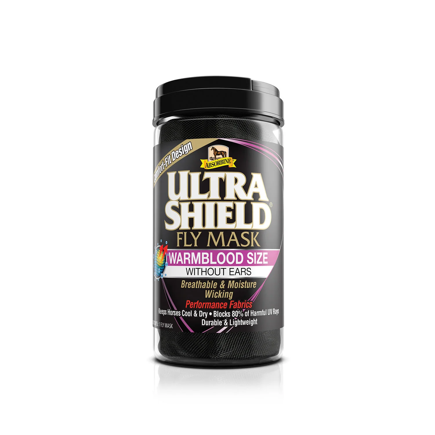 Absorbine UltraShield Fly Mask without Ears - Image 3