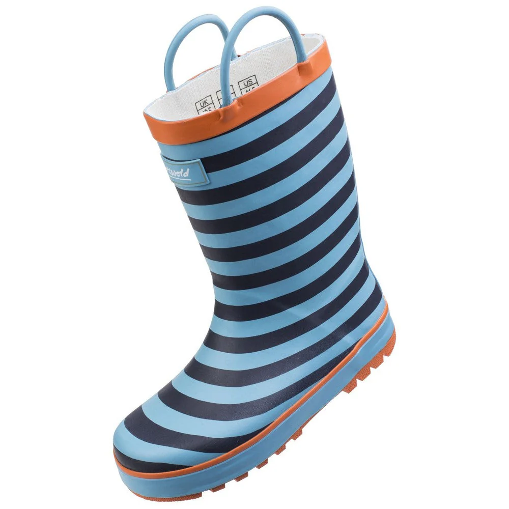 Cotswold Kid Captain Stripy Wellies - Image 14