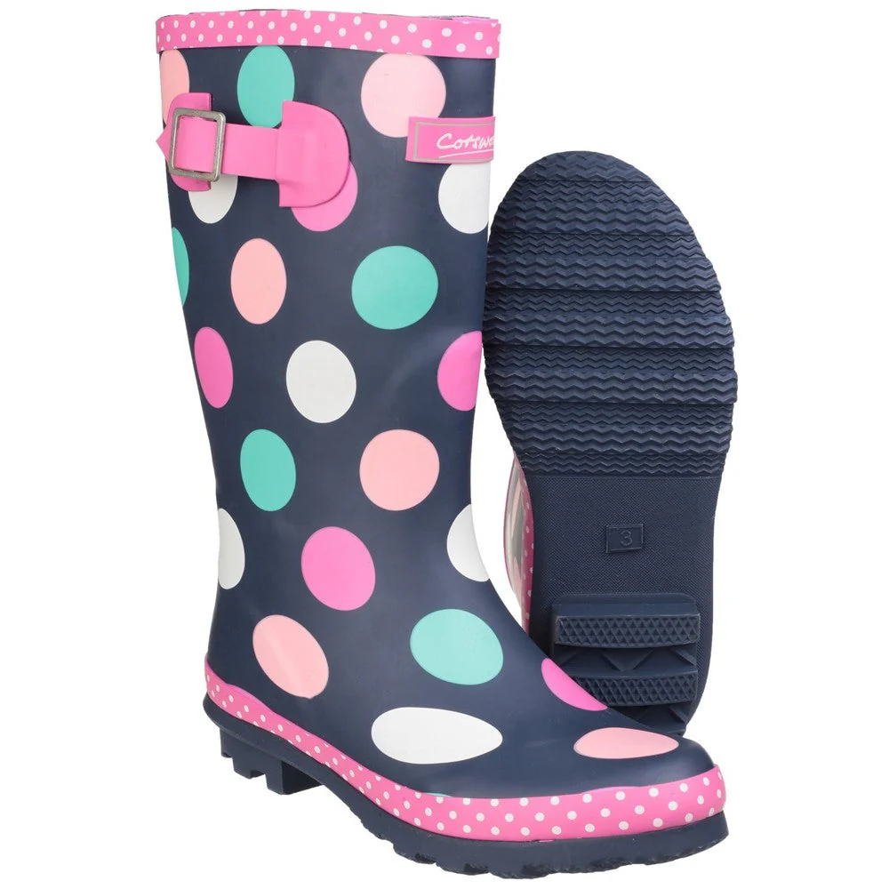 Cotswold Kid Dotty Jnr Pull On Wellington Boot - Image 3