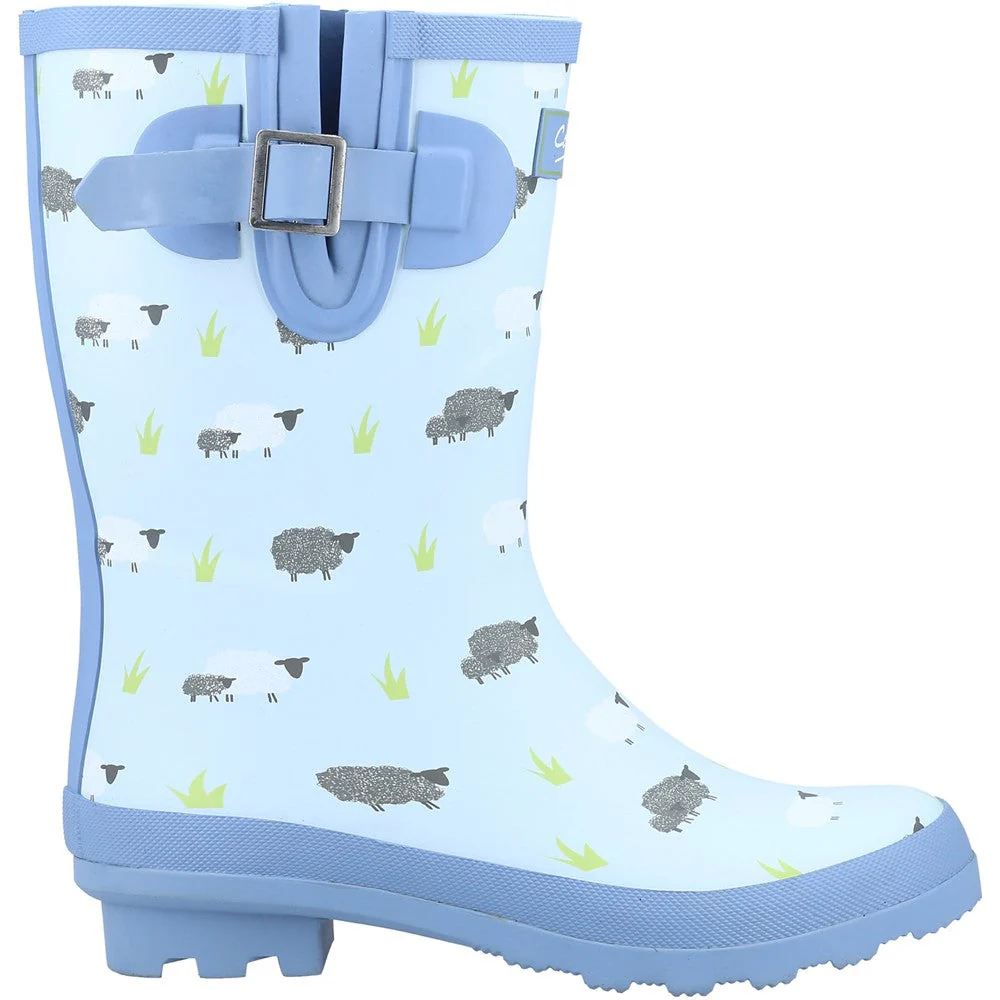 Cotswold Farmyard Women Mid Wellington Boots - Image 12