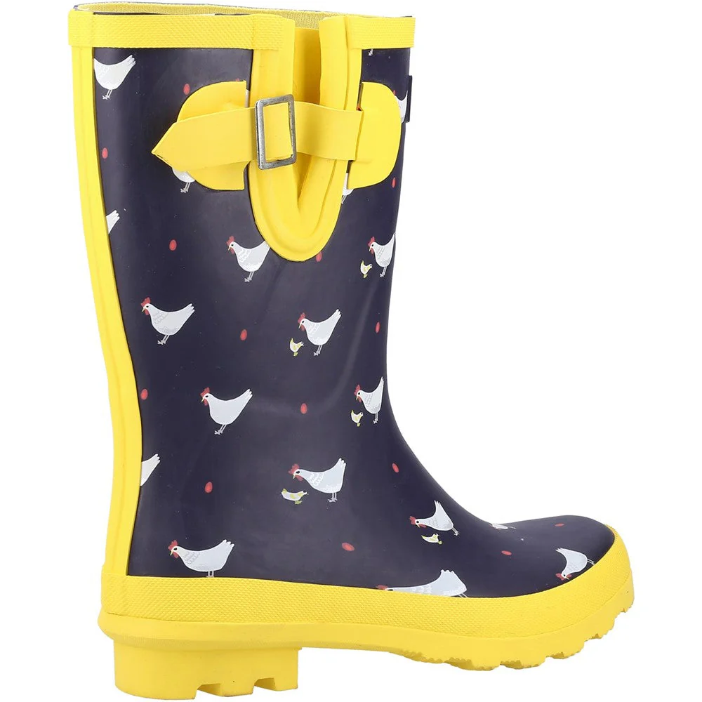 Cotswold Farmyard Women Mid Wellington Boots - Image 2