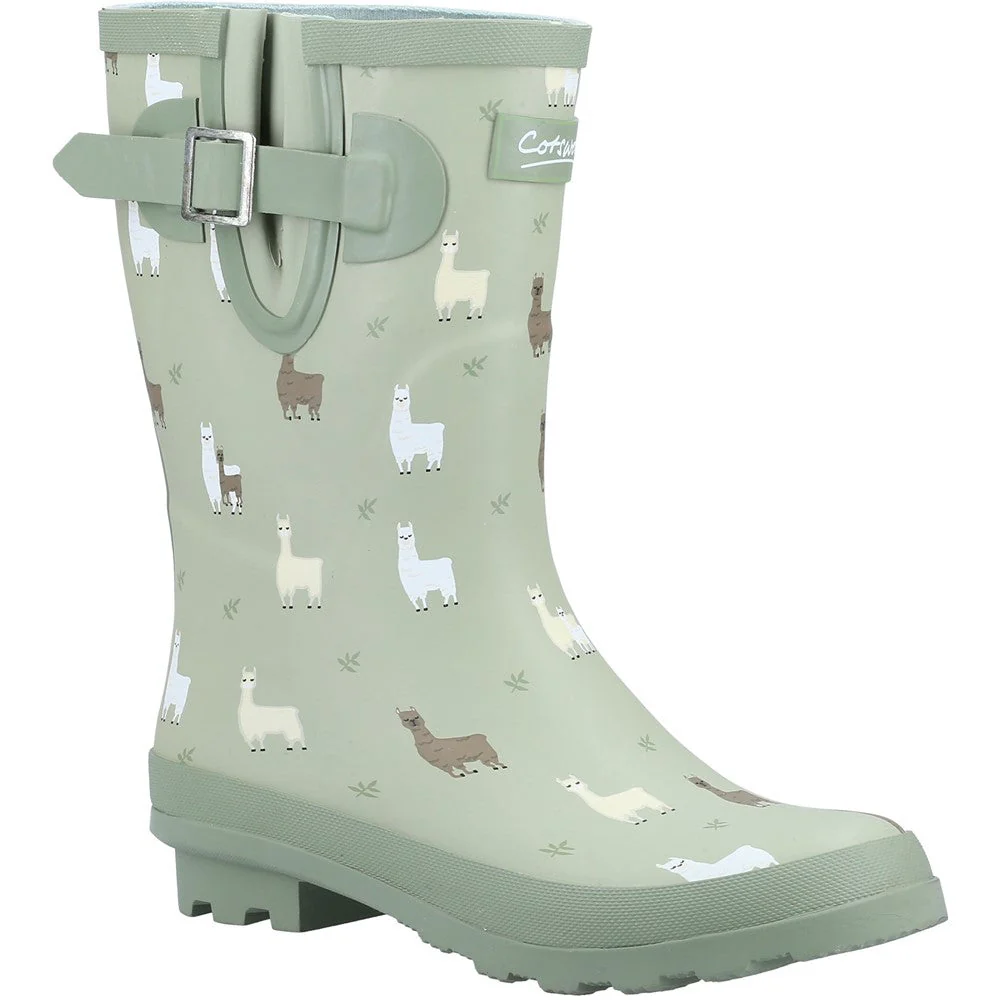 Cotswold Farmyard Women Mid Wellington Boots - Image 5