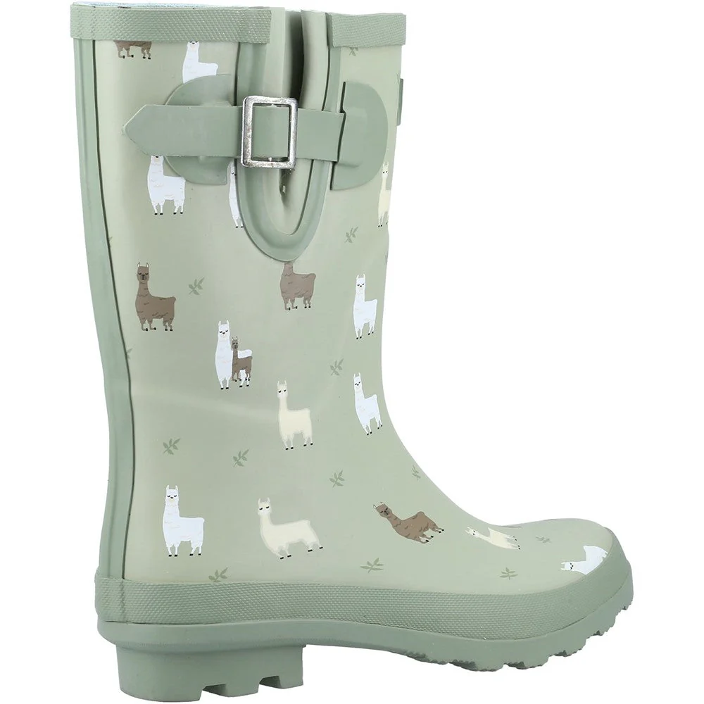 Cotswold Farmyard Women Mid Wellington Boots - Image 6