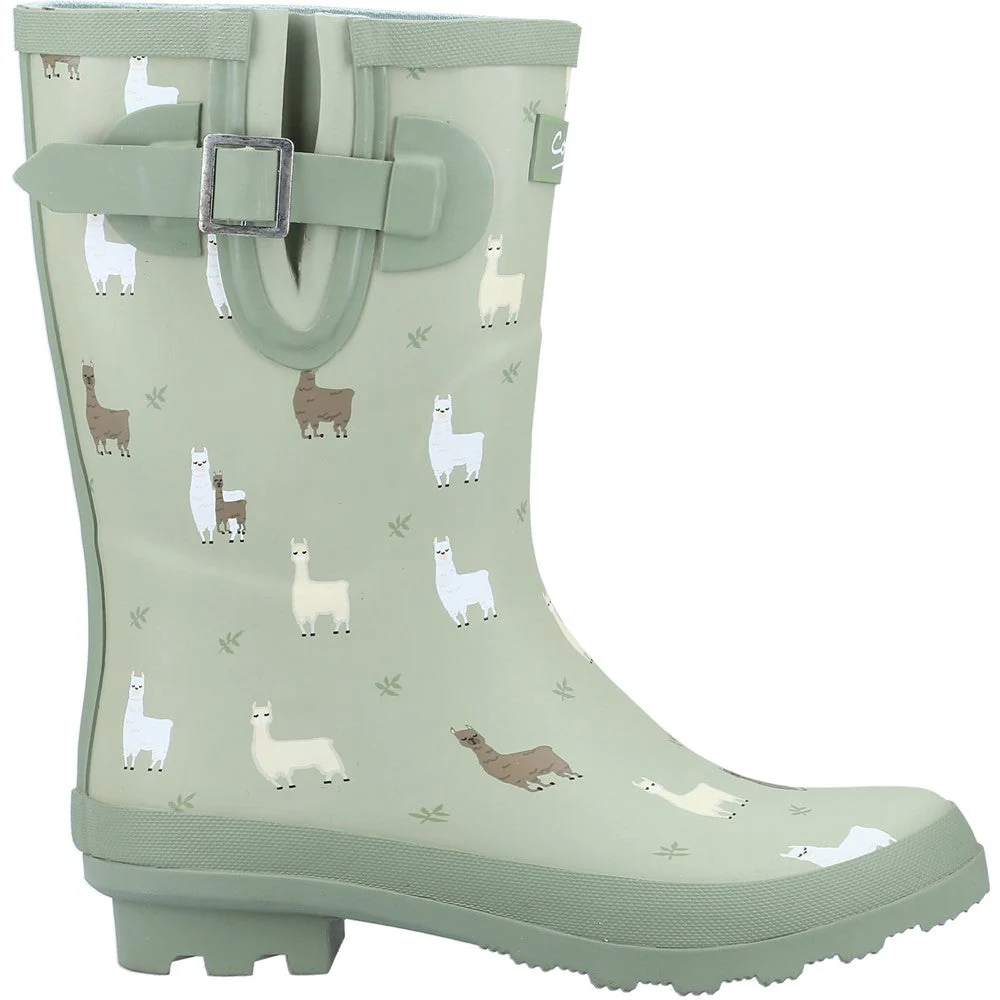 Cotswold Farmyard Women Mid Wellington Boots - Image 8