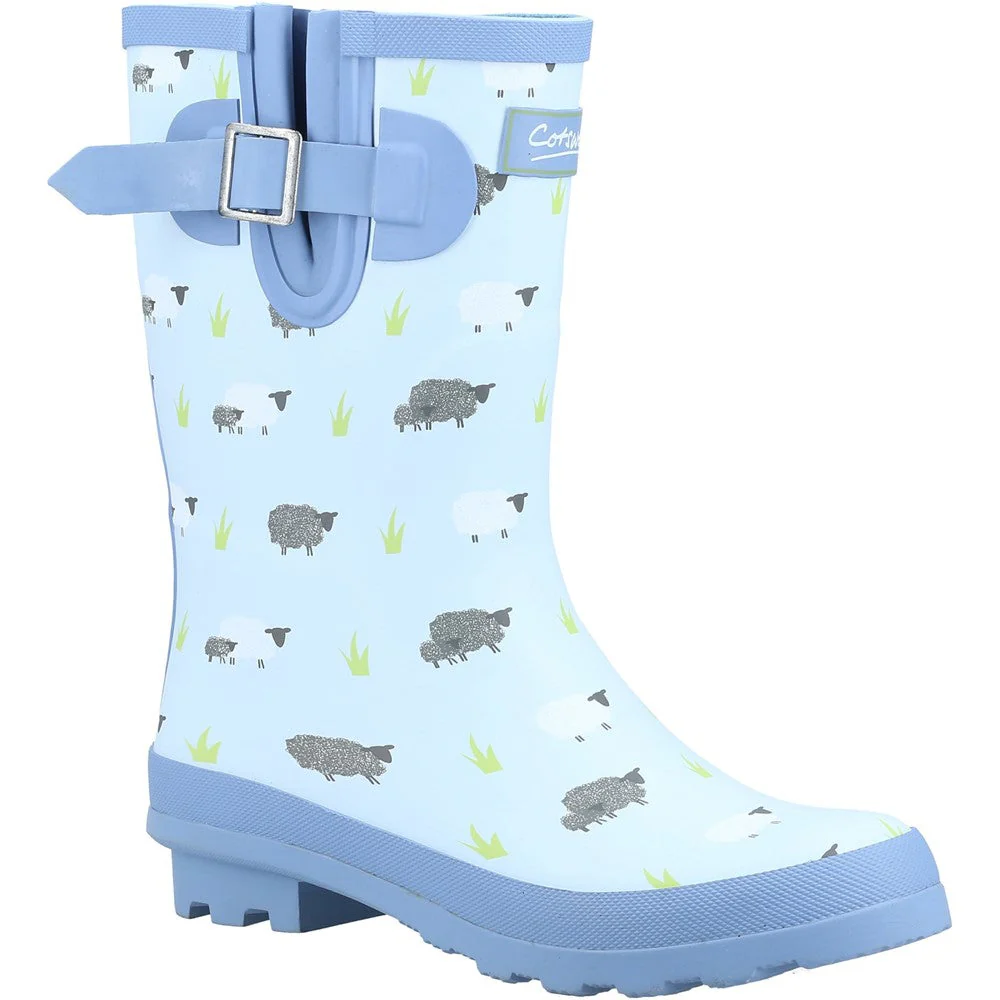 Cotswold Farmyard Women Mid Wellington Boots - Image 9
