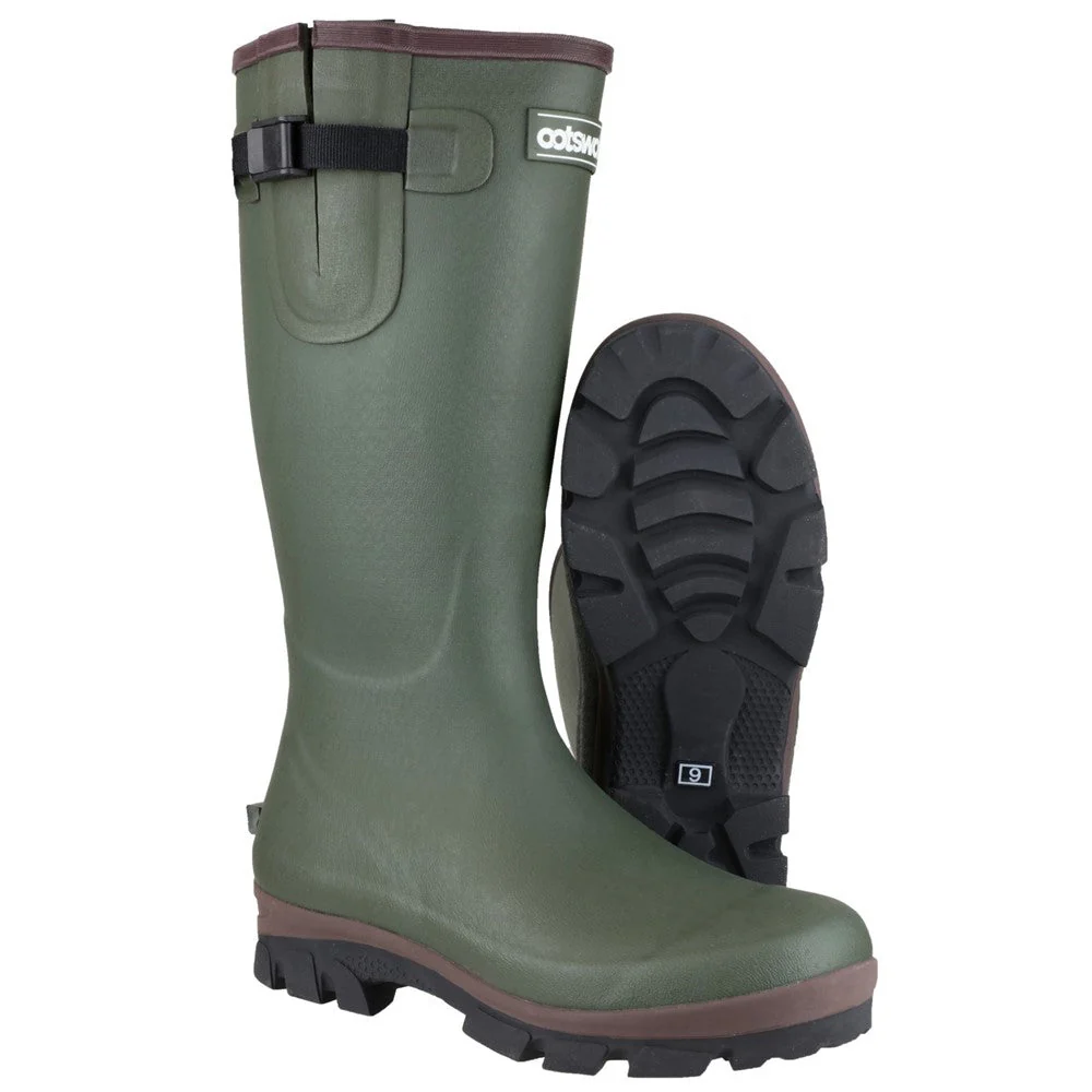 Cotswold Grange Men Buckle Fastening Wellington Boot - Image 3