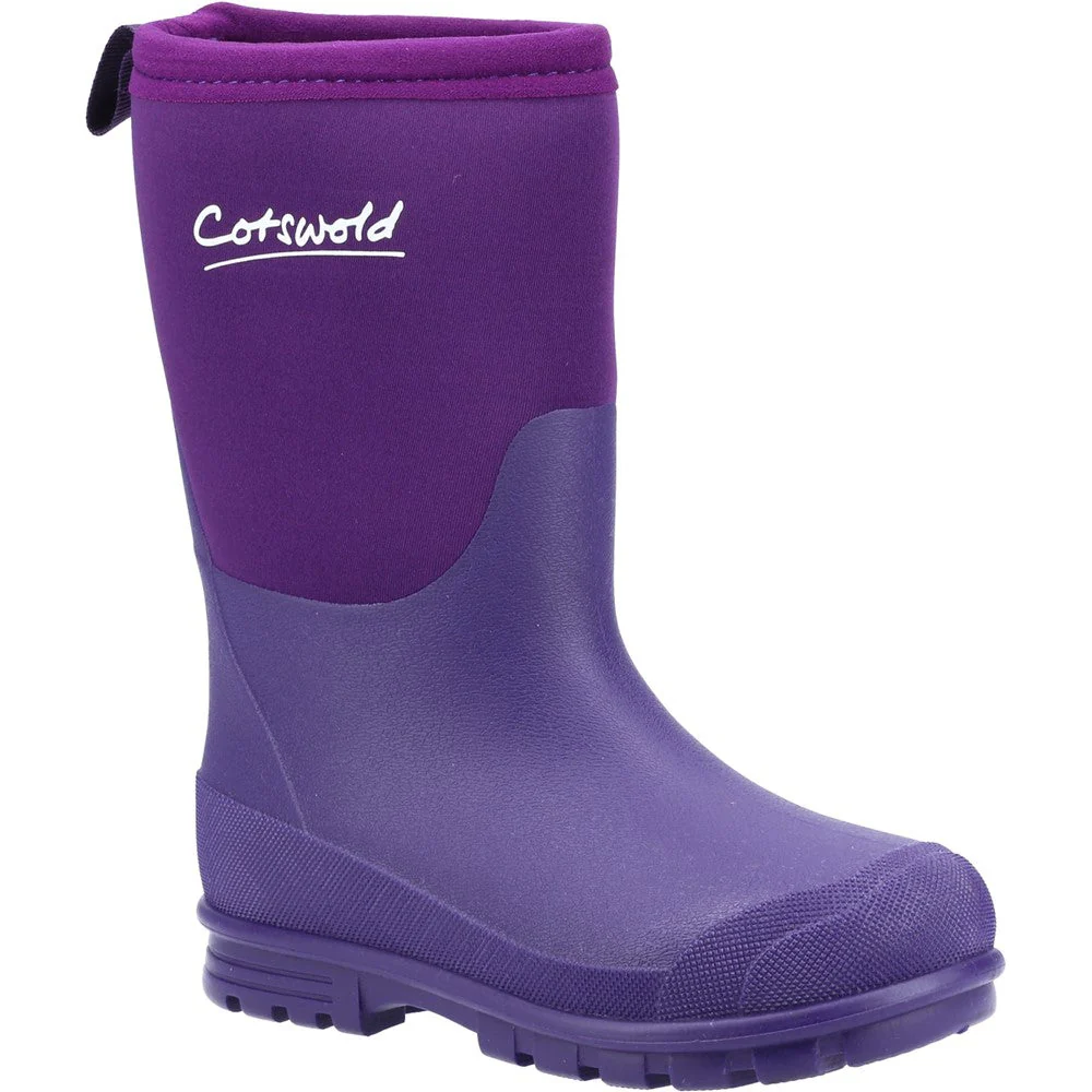 Cotswold Kid Hilly Neoprene Childrens Wellington Boot - Image 10