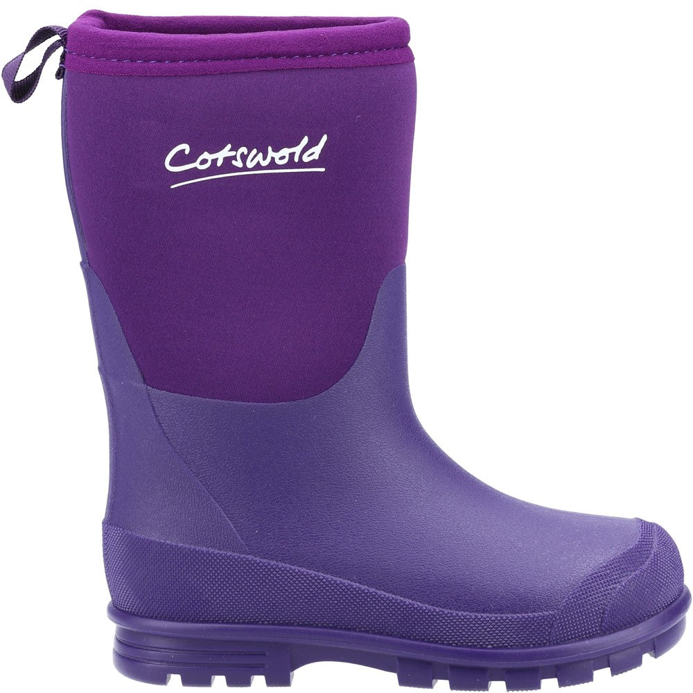 Cotswold Kid Hilly Neoprene Childrens Wellington Boot - Image 13