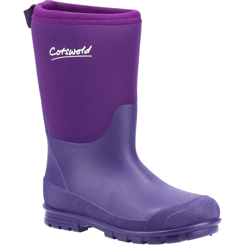 Cotswold Kid Hilly Neoprene Childrens Wellington Boot - Image 18