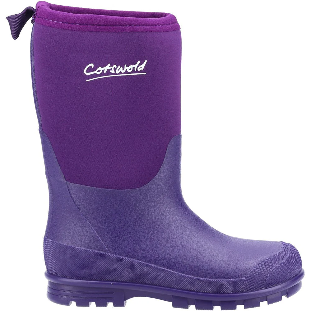 Cotswold Kid Hilly Neoprene Childrens Wellington Boot - Image 21