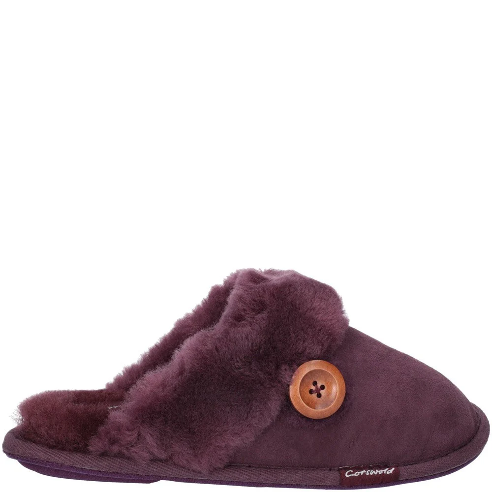 Cotswold Women Lechlade Sheepskin Mule Slipper - Image 11