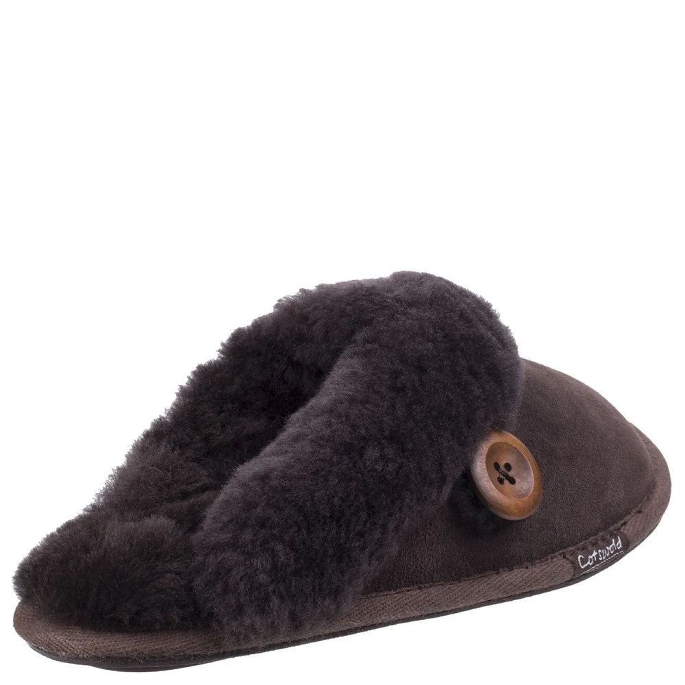 Cotswold Women Lechlade Sheepskin Mule Slipper - Image 13