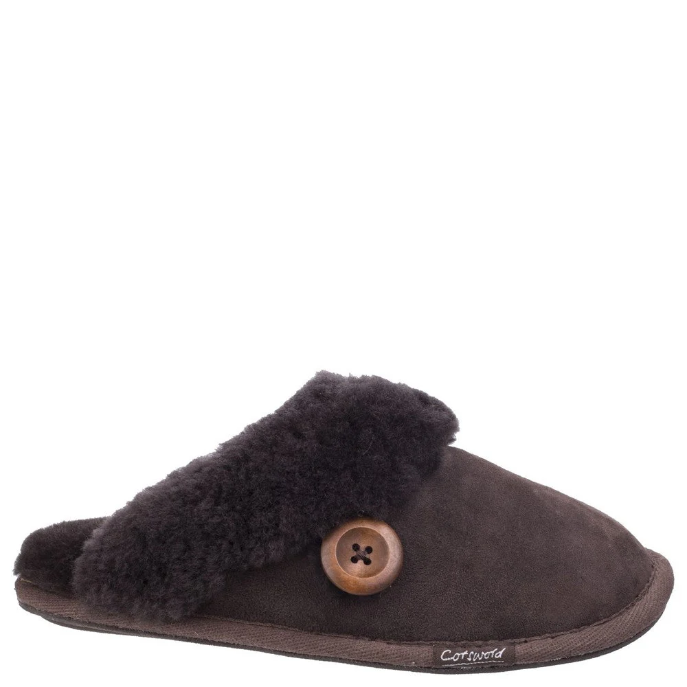 Cotswold Women Lechlade Sheepskin Mule Slipper - Image 15