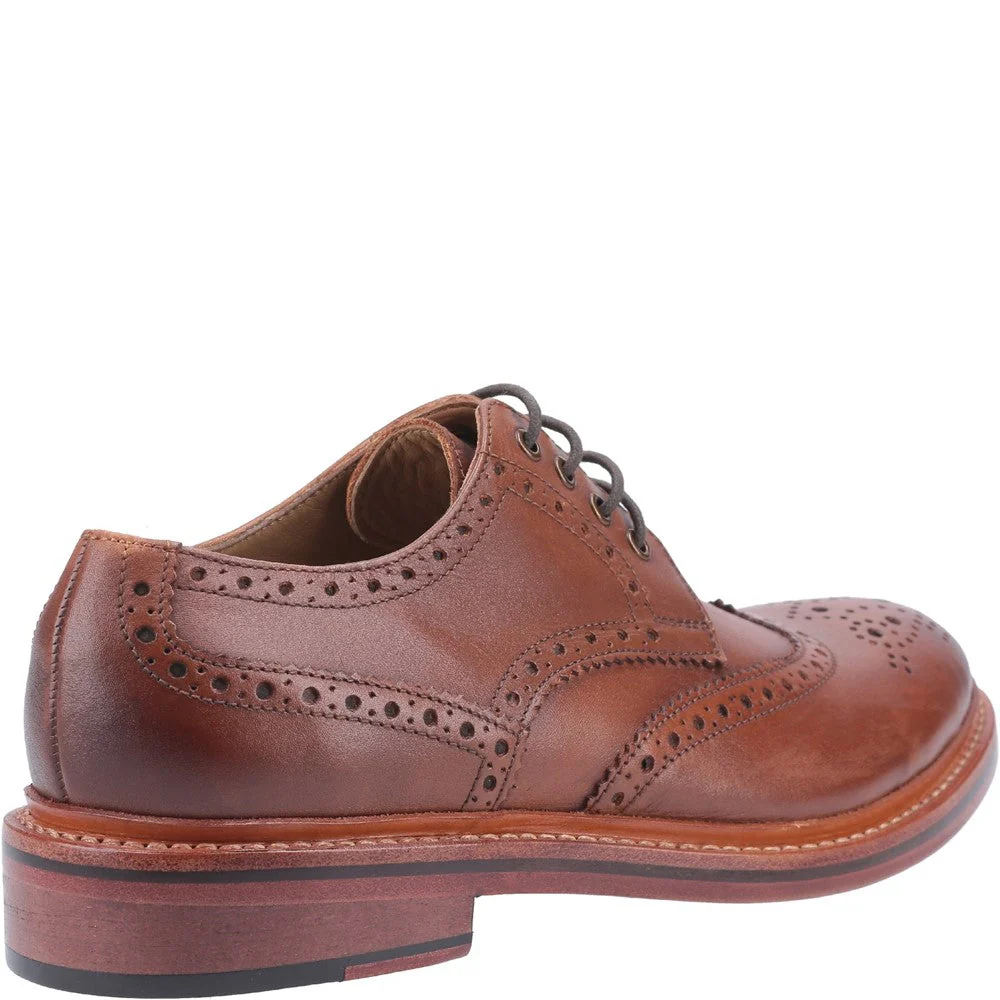 Cotswold Men Quenington Leather Goodyear Welt Shoe - Image 2