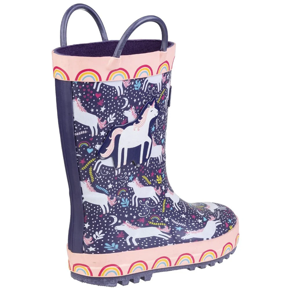 Cotswold Kid Sprinkle Junior Wellington Boot - Image 2