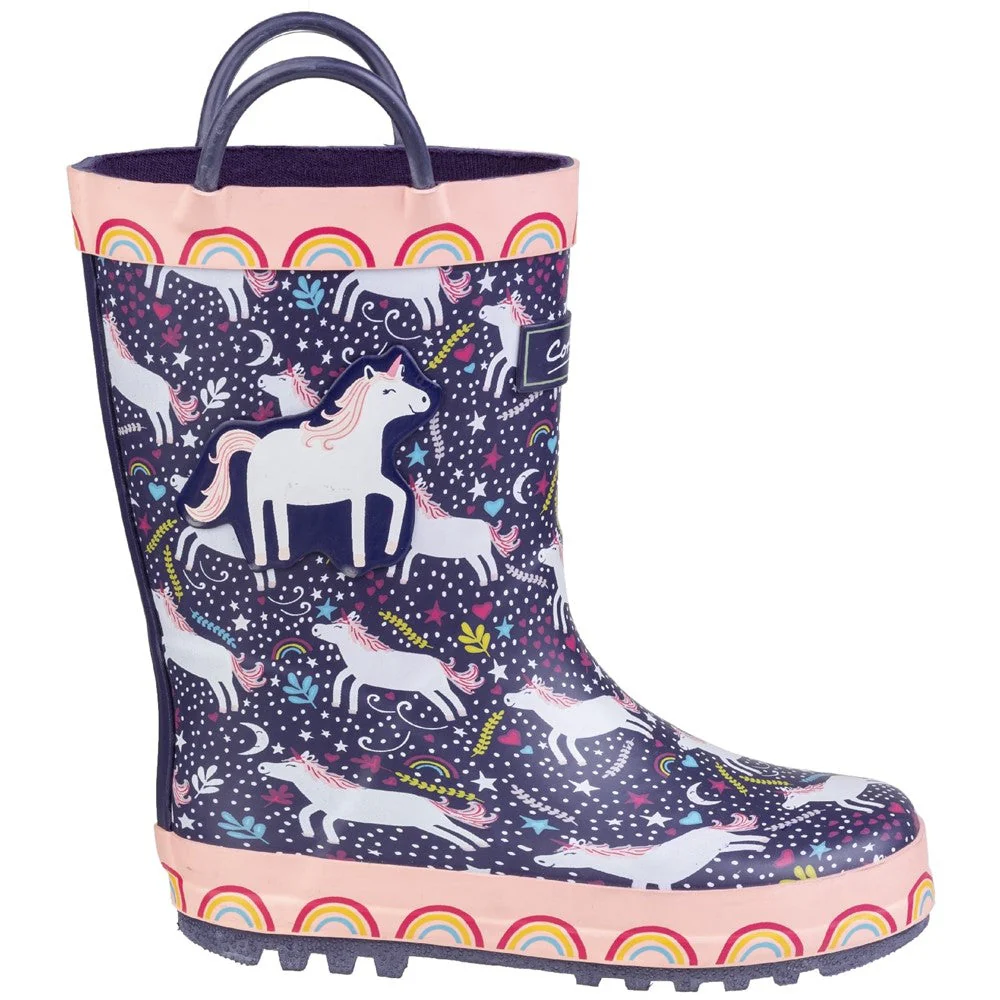 Cotswold Kid Sprinkle Junior Wellington Boot - Image 4