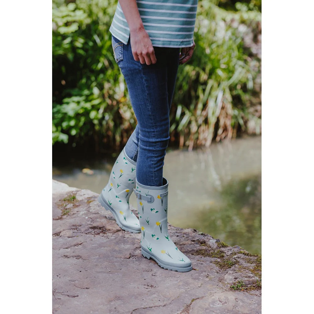 Cotswold Women Wildflower Tall Wellingtons - Image 14