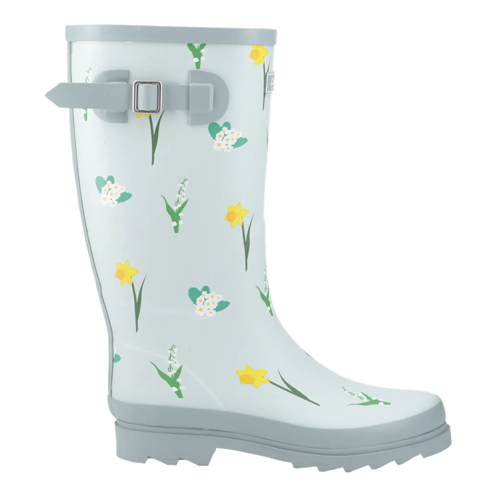 Cotswold Women Wildflower Tall Wellingtons - Image 19