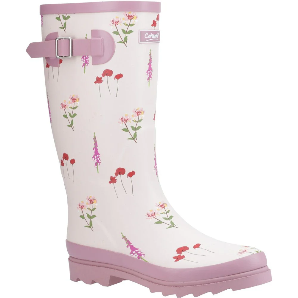 Cotswold Women Wildflower Tall Wellingtons - Image 20