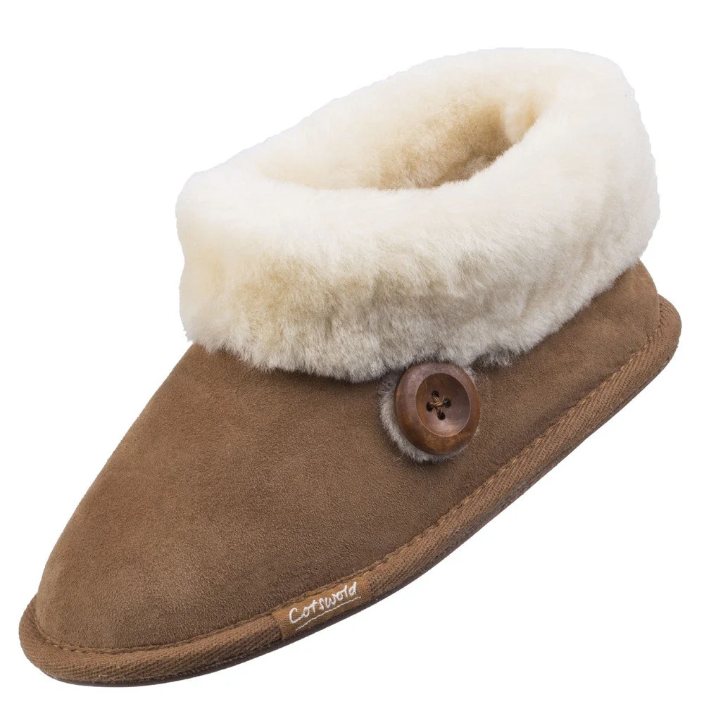 Cotswold Women Wotton Sheepskin Bootie - Image 20