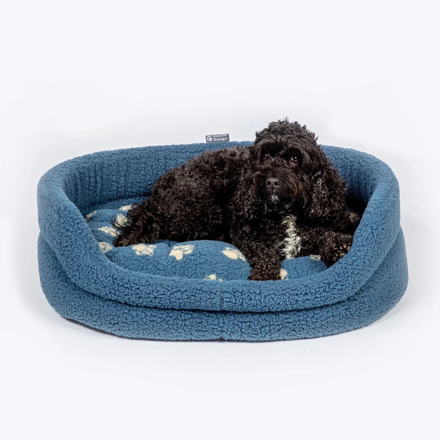 Danish Design Harbour Paw Fleece Slumber Bed - Image 3