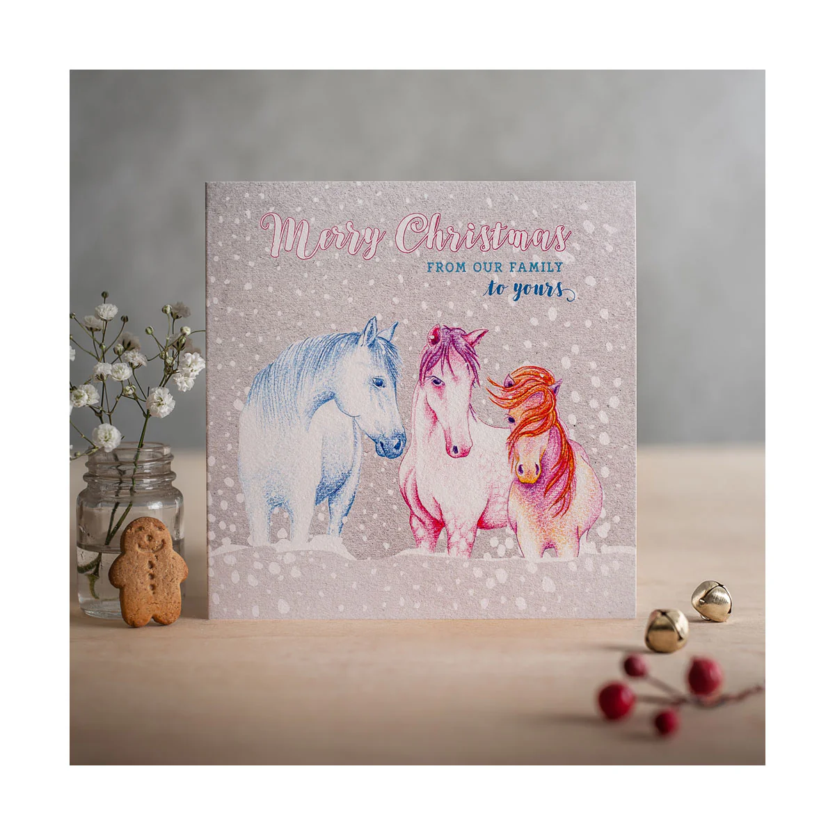 Deckled Edge Christmas Card - Image 4
