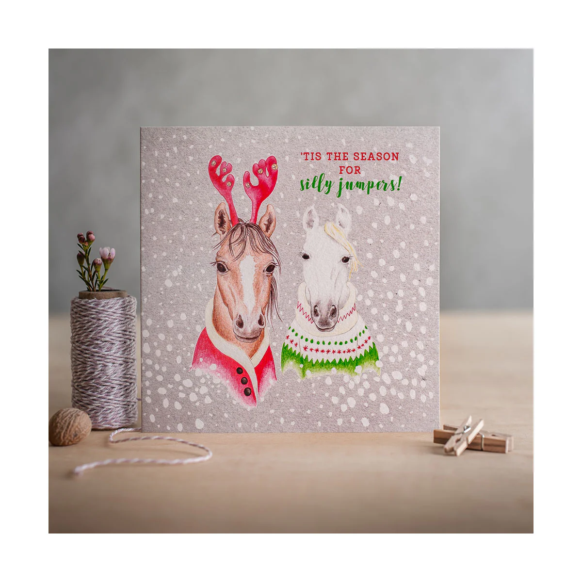 Deckled Edge Christmas Card - Image 6