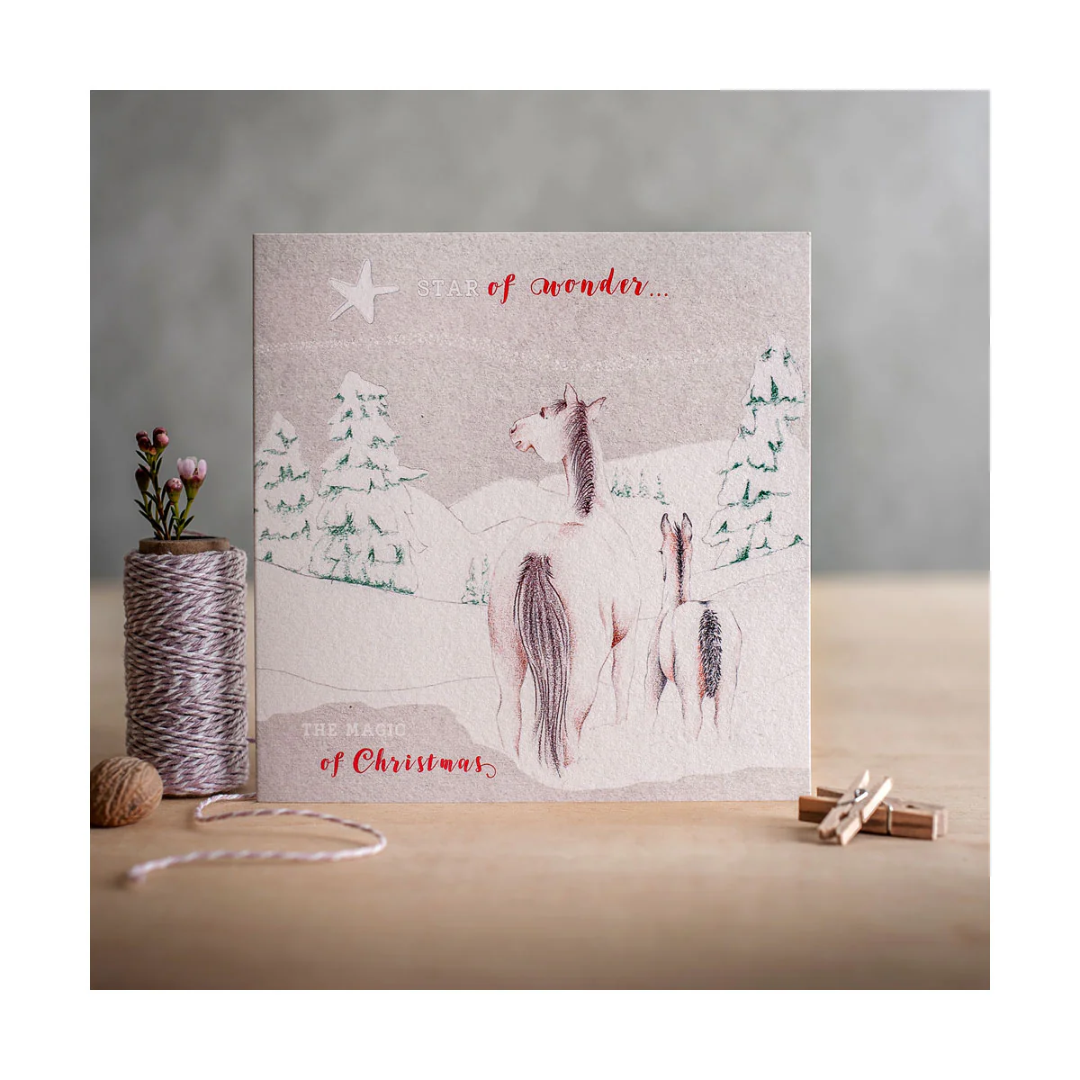 Deckled Edge Christmas Card - Image 7