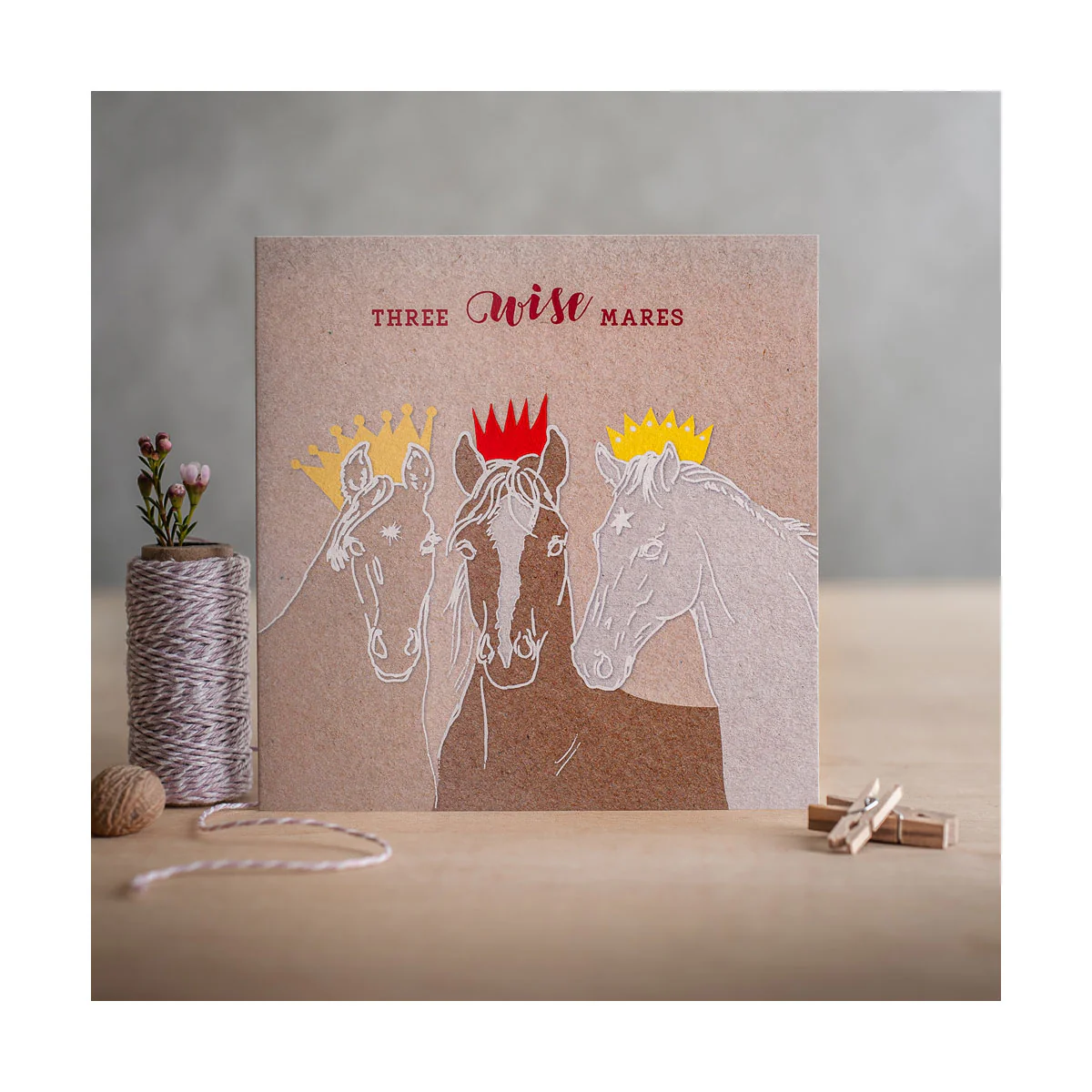 Deckled Edge Christmas Card - Image 9