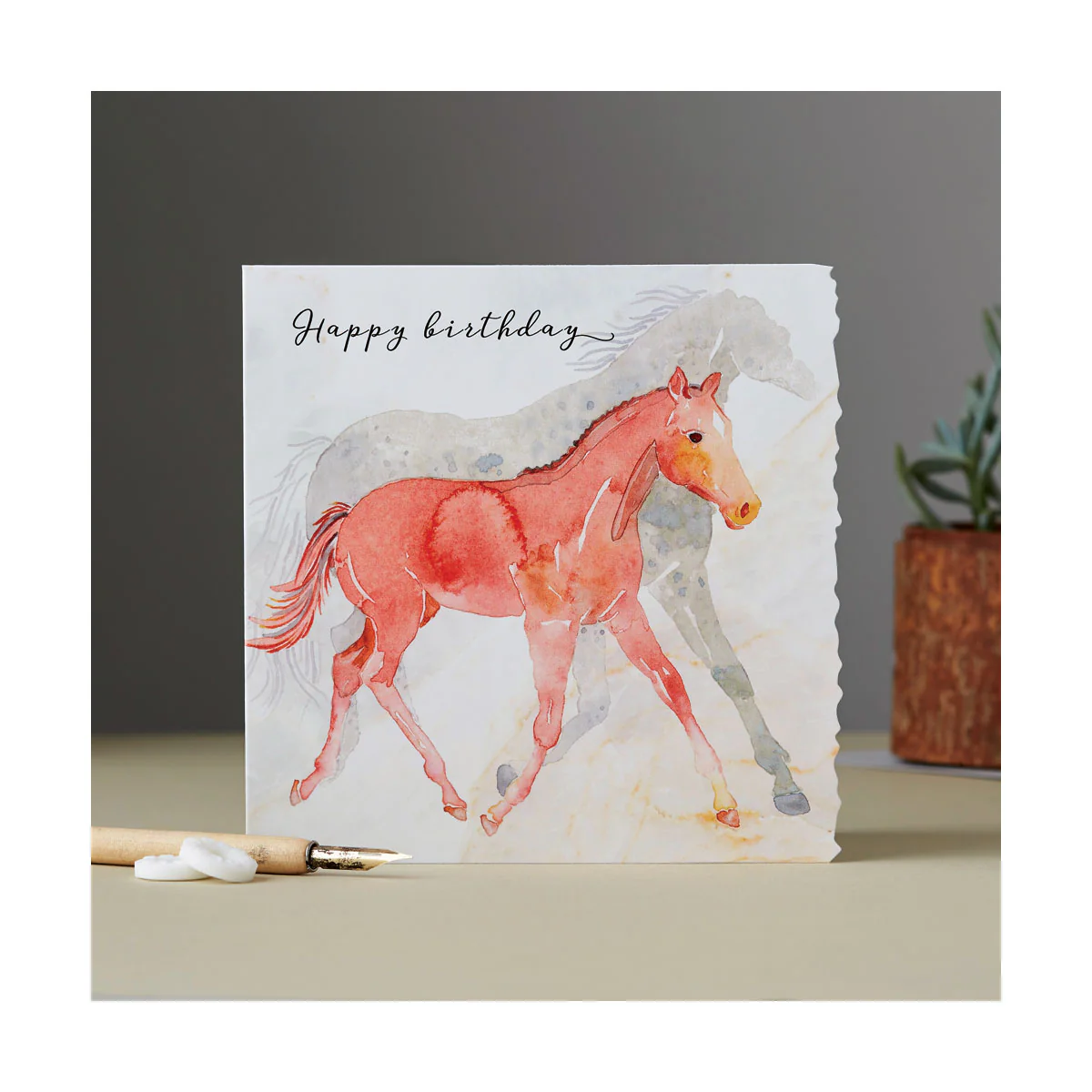 Deckled Edge Fanciful Dolomite Card - Image 2