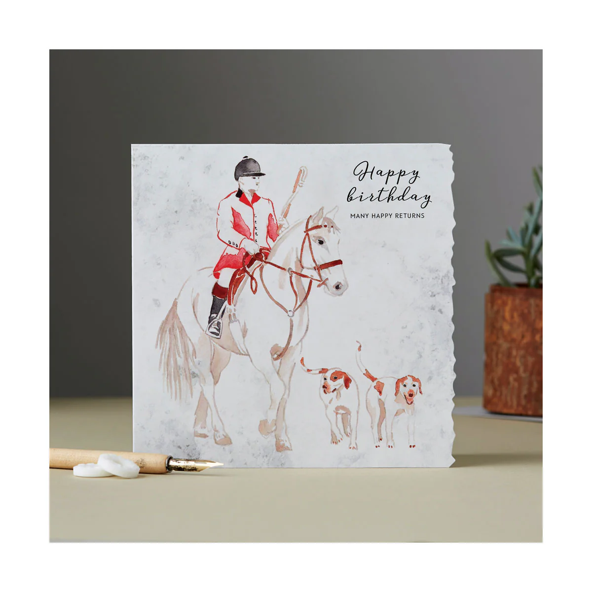 Deckled Edge Fanciful Dolomite Card - Image 4