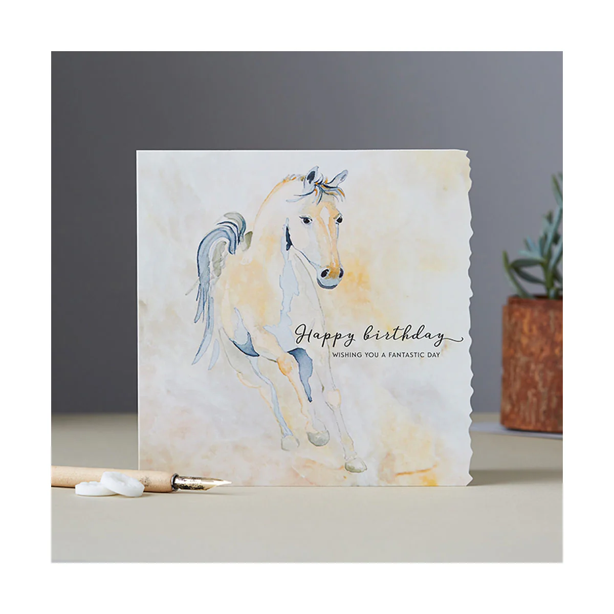 Deckled Edge Fanciful Dolomite Card - Image 6