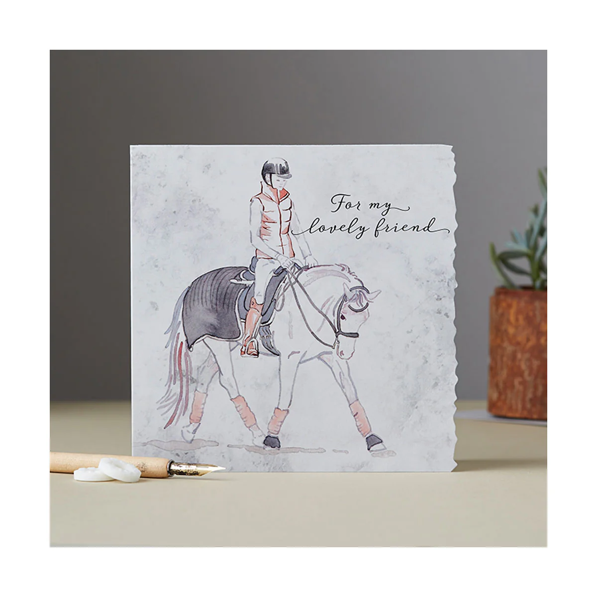 Deckled Edge Fanciful Dolomite Card - Image 9