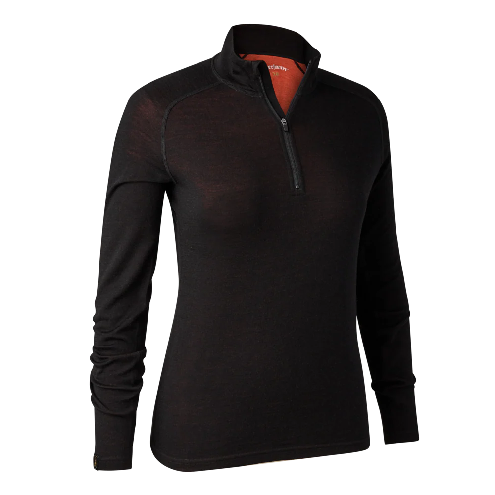 Deerhunter Women's Quinn Merino 1/2 Zip Undershirt