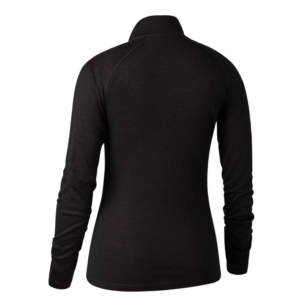 Deerhunter Women's Quinn Merino 1/2 Zip Undershirt - Image 2