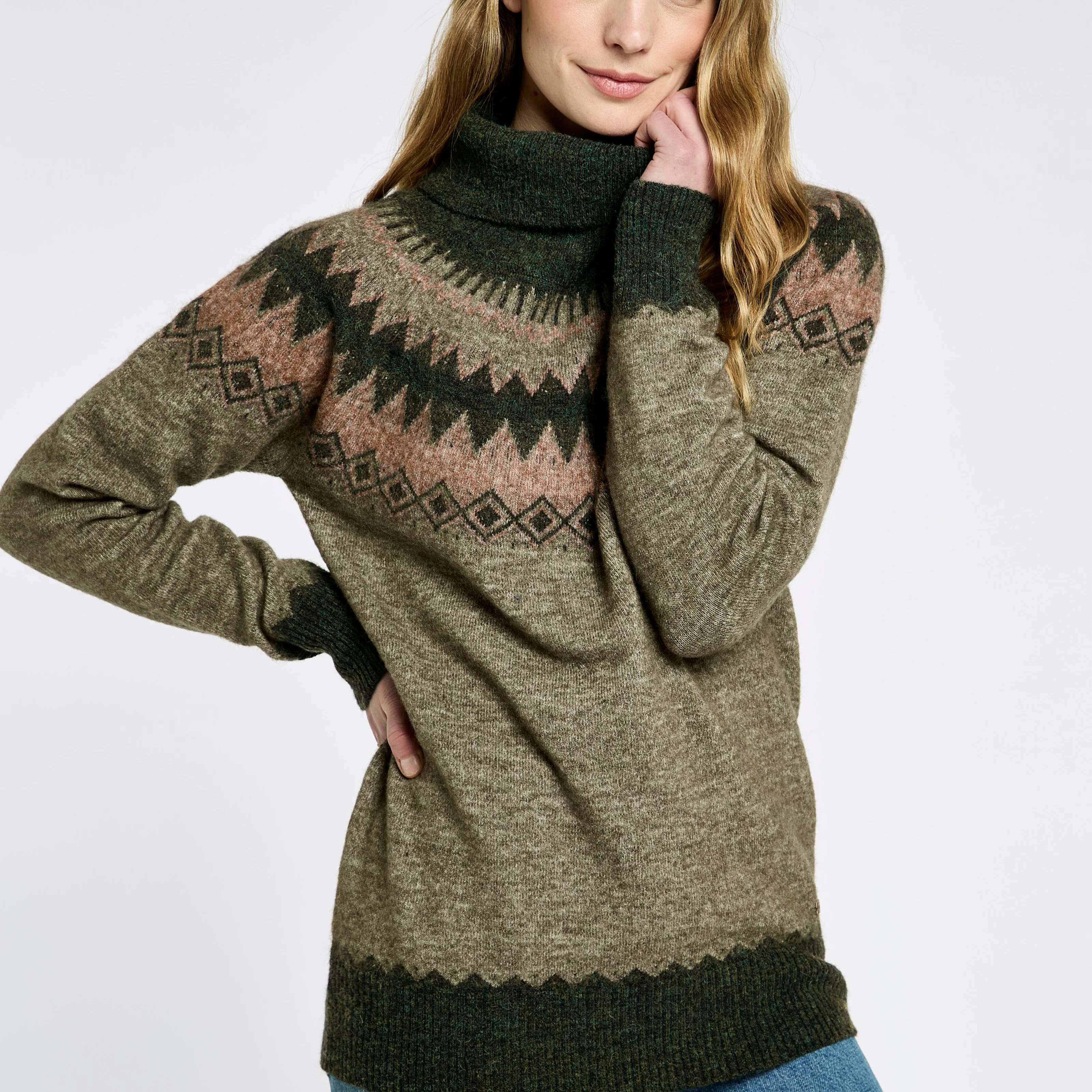 Dubarry Devlin Women's Fair Isle Pattern Sweater - Image 3