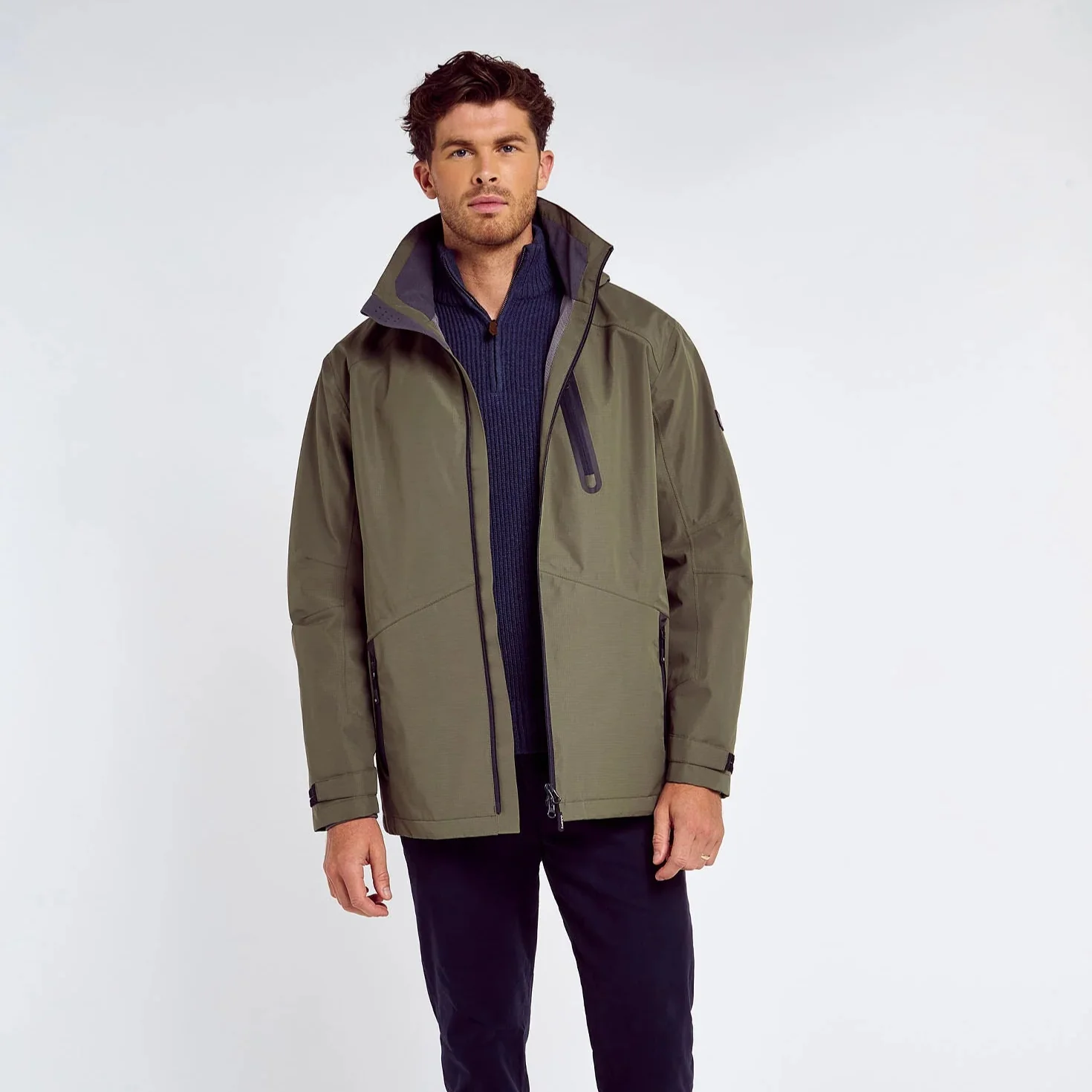 Dubarry of Ireland Crossbarry Men's Waterproof Jacket - Image 2