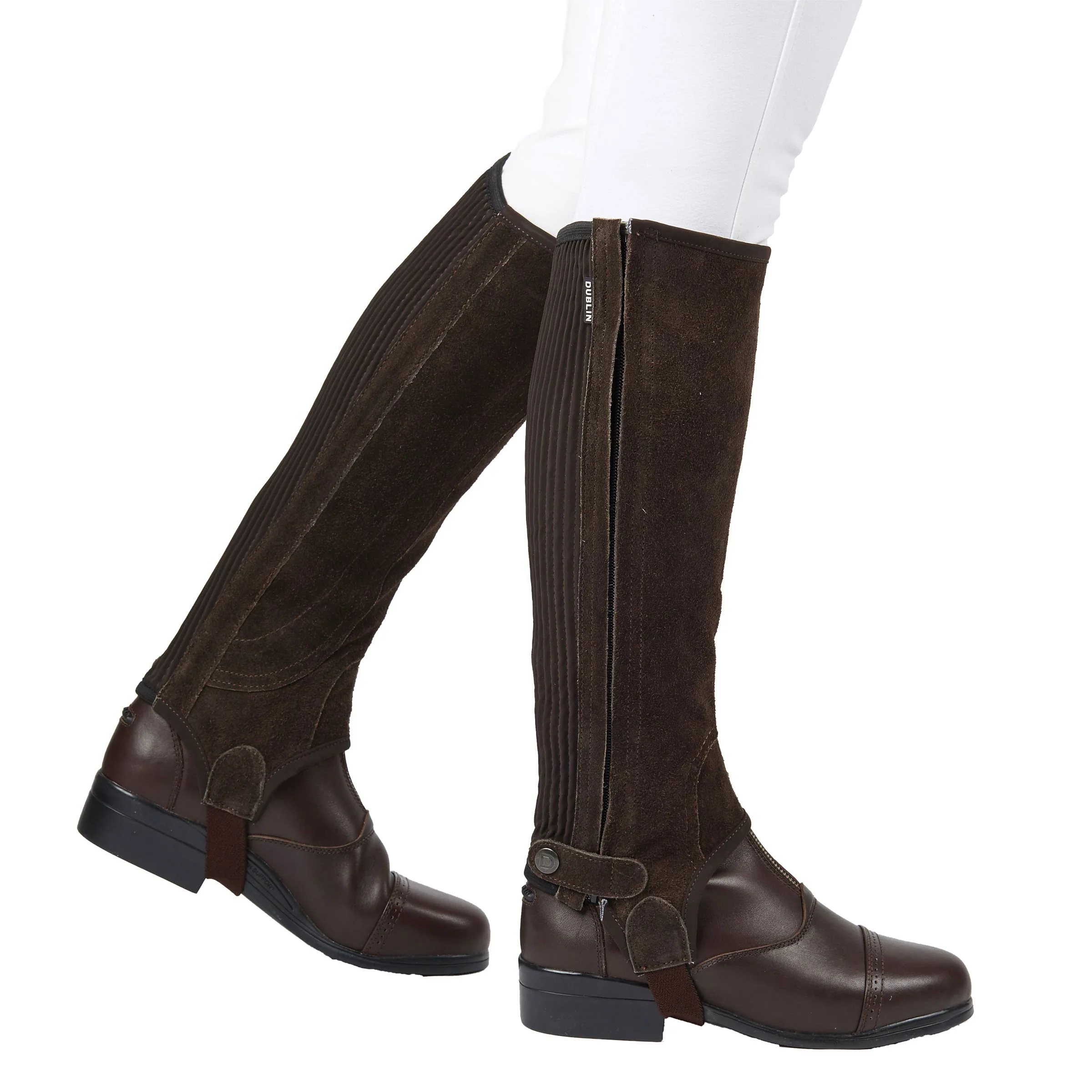 Dublin Children's Suede Half Chaps II - Image 2