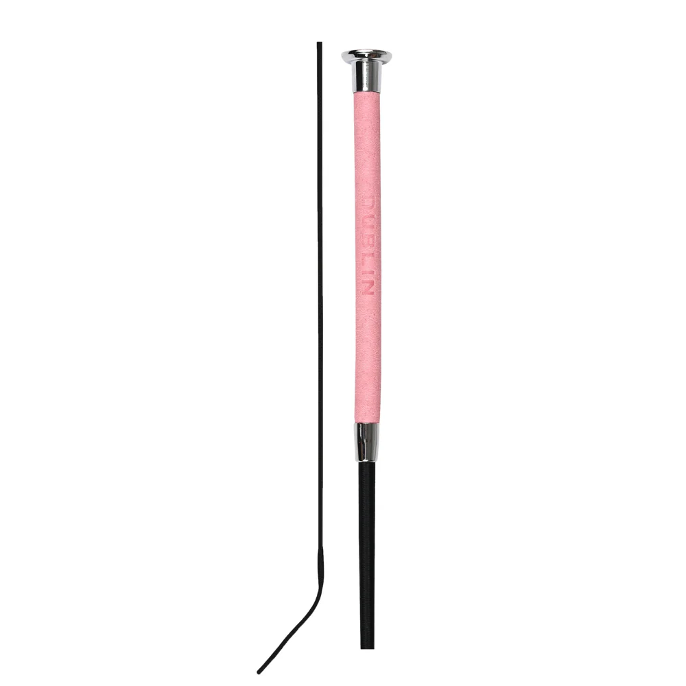 Dublin Fancy Stitch Leather Dressage Whip - Image 2