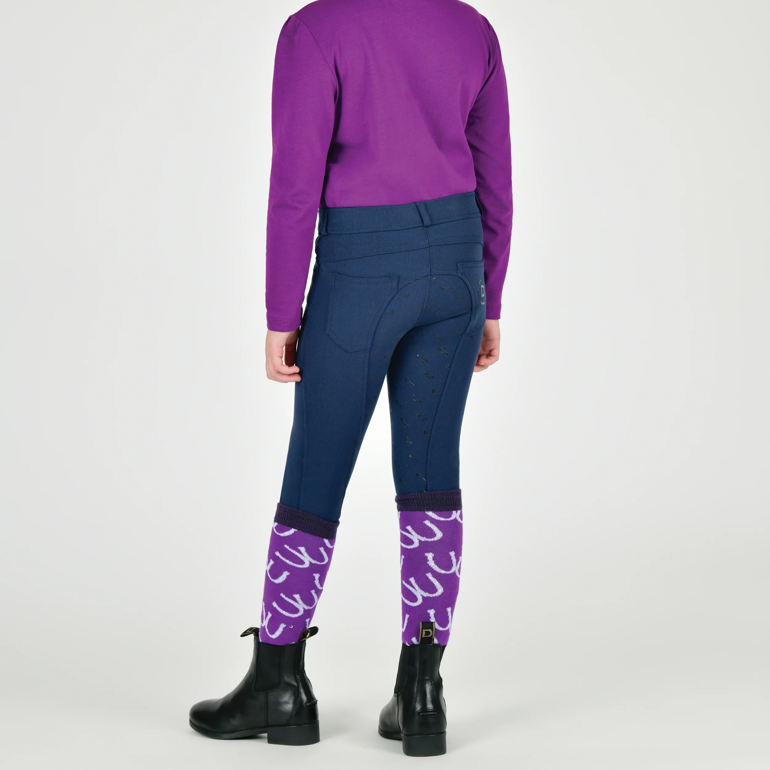 Dublin Kids Cammy Comfort Twill Breeches - Image 17