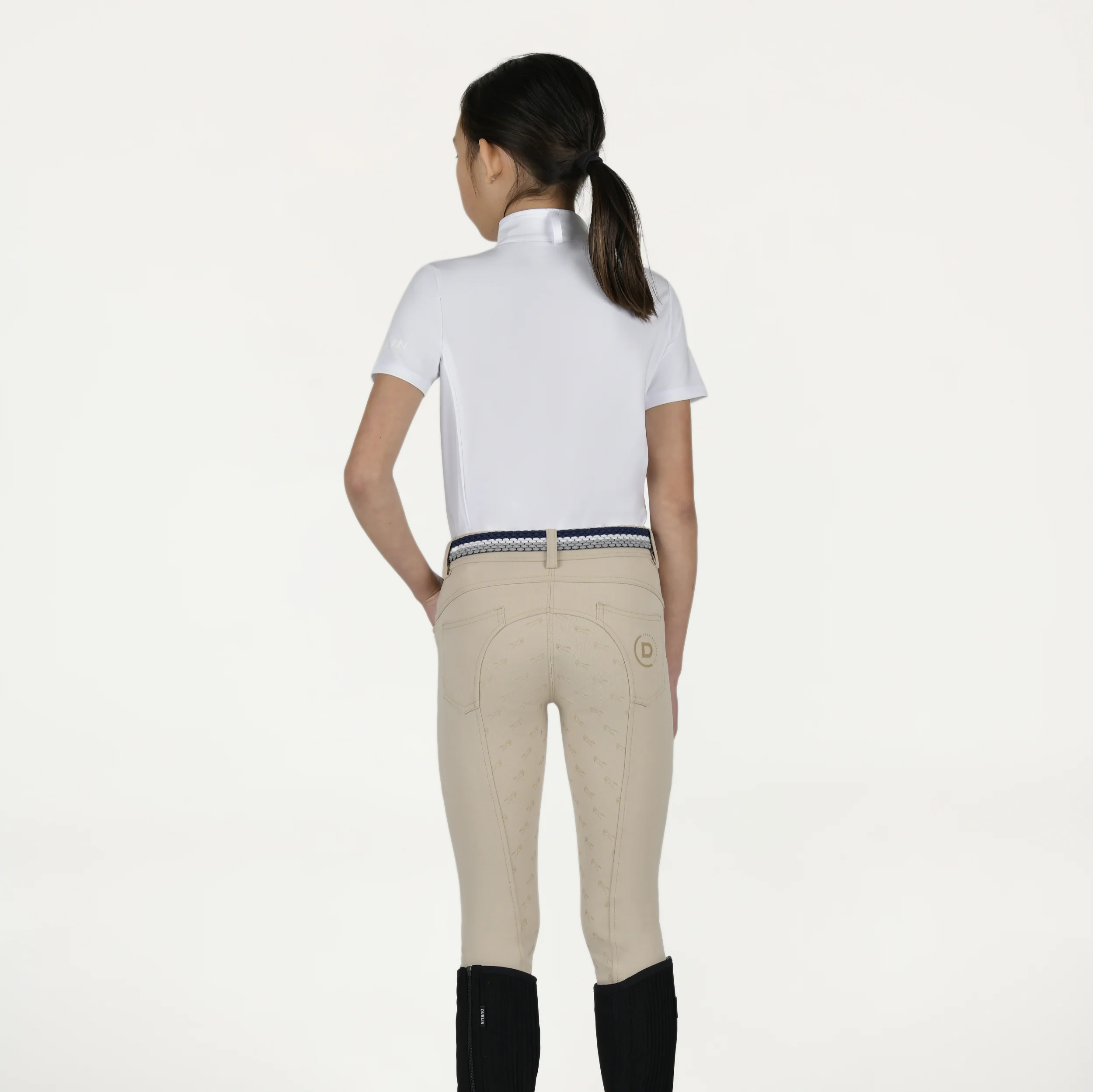 Dublin Kids Cammy Comfort Twill Breeches - Image 8