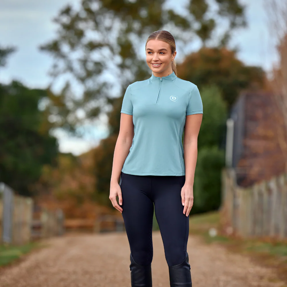 Dublin Ladies 1/4 Zip Breathable Short Sleeve Top - Image 26