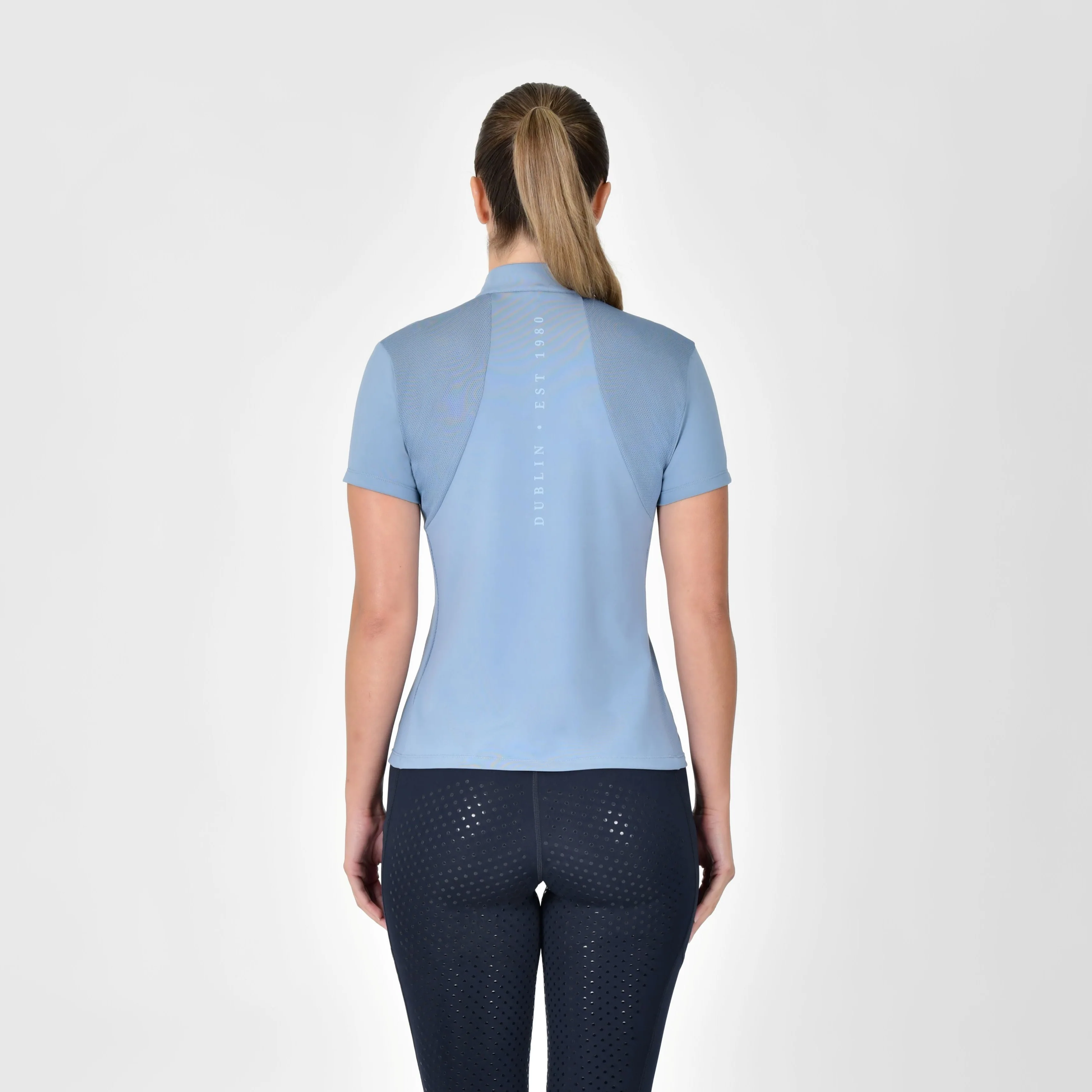 Dublin Ladies 1/4 Zip Breathable Short Sleeve Top - Image 30