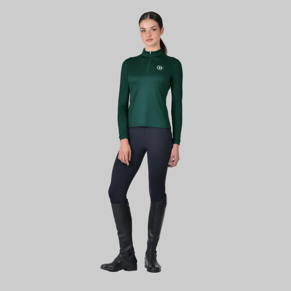 Dublin Ladies Breathable Long Sleeve Riding Top - Image 3