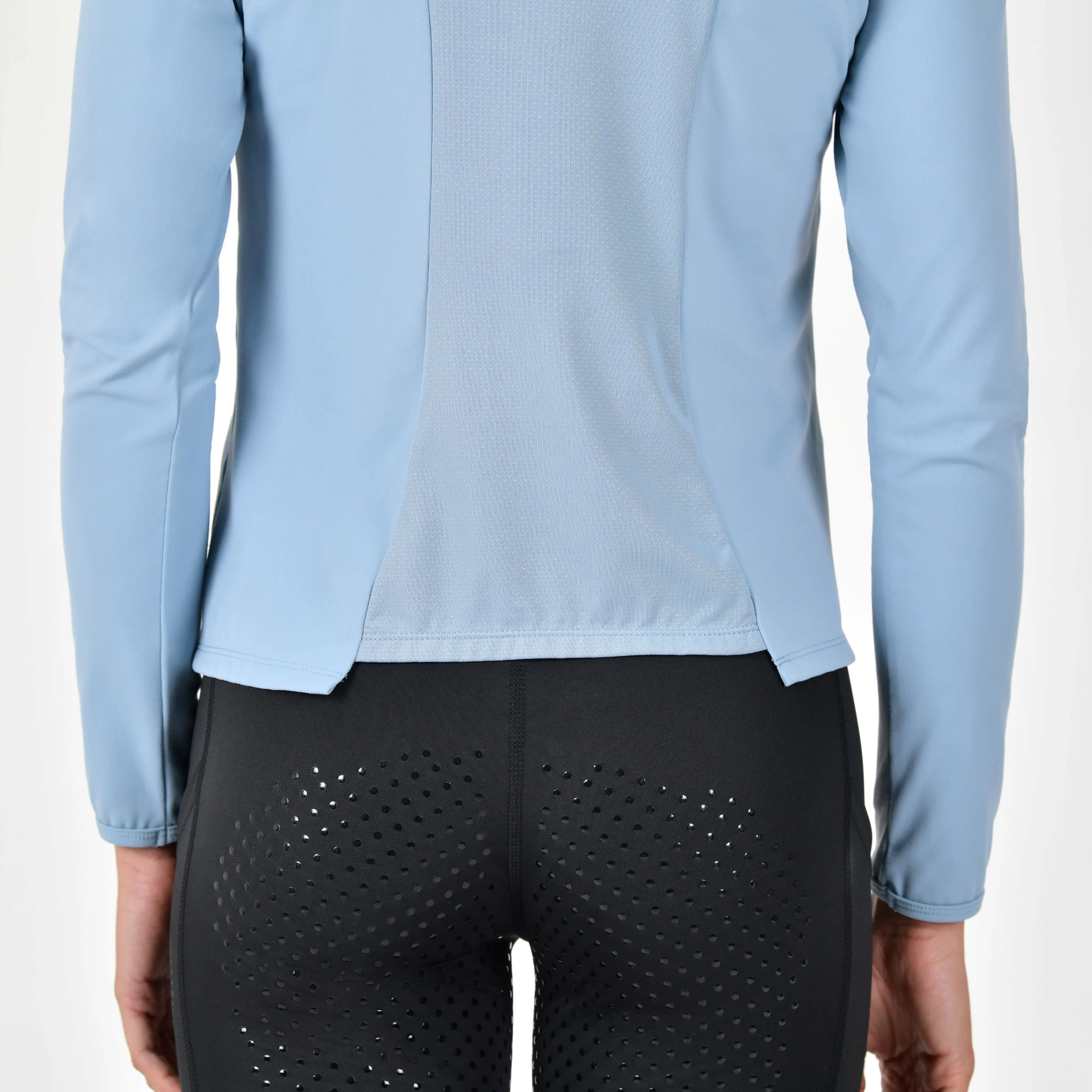 Dublin Ladies Brushed Fitted Base Layer Riding Top - Image 4